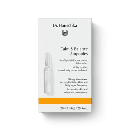 Dr. Hauschka Ampule za pomiritev in ravnovesje – prej Dnevna in nočna nega za občutljivo kožo – fotografija 2